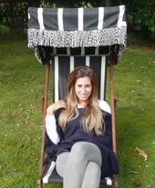 Stacey Solomom Deckchairstripes Deckchair Celebrity