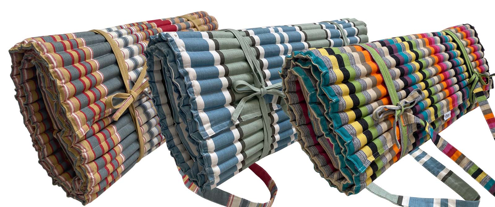 Beach Mats | Roll Up Beach Mattress with Pillow