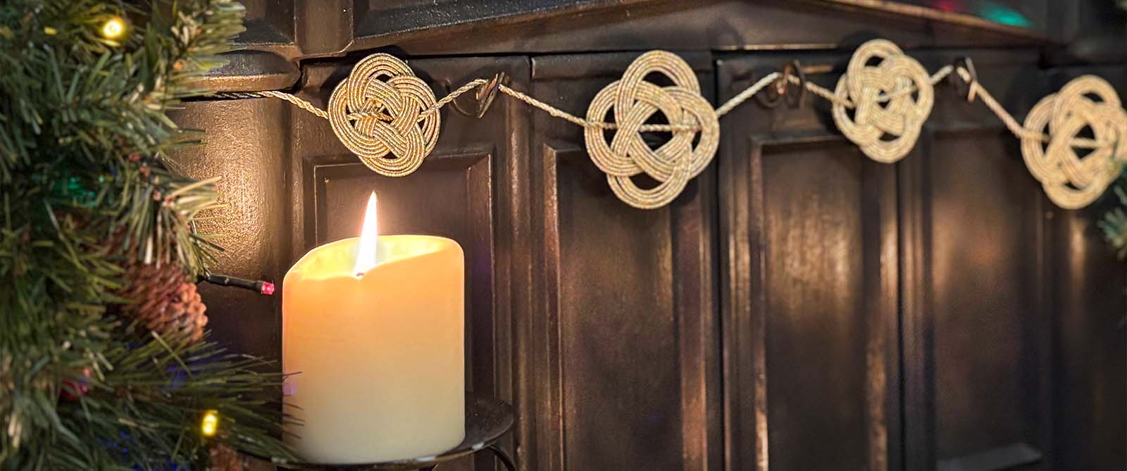 Gold Love Knot Garlands