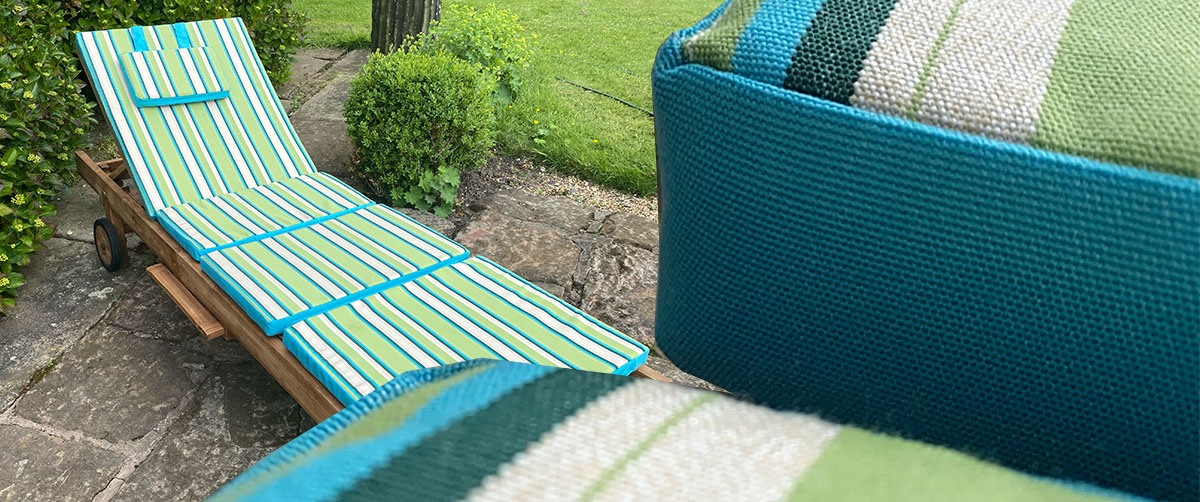 Outdoor Striped Fabrics - Agora Water Resistant Fabrics at The Stripes Company