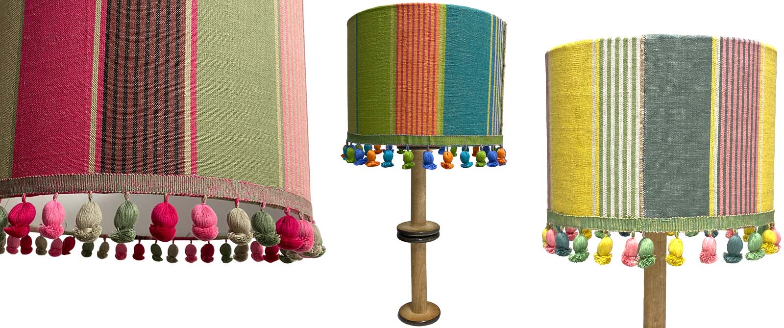 Striped Lampshades
