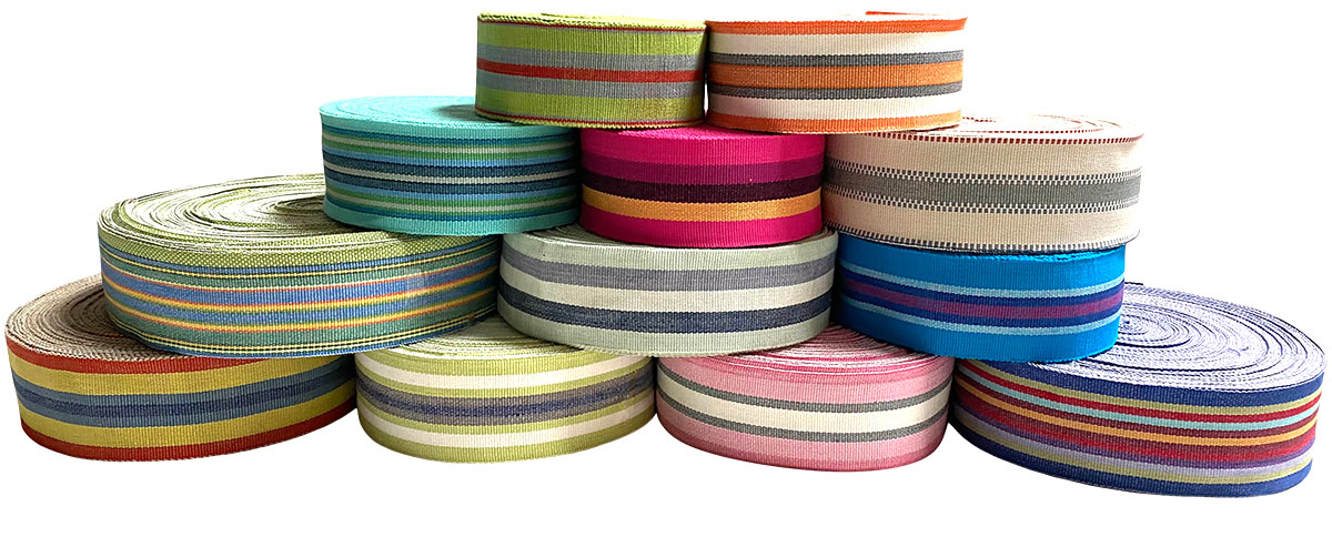 Striped Webbing | Upholstery Webbing