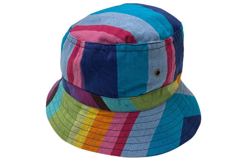 Bright Rainbow Stripe Bucket Hats - Stripe Sun Hat