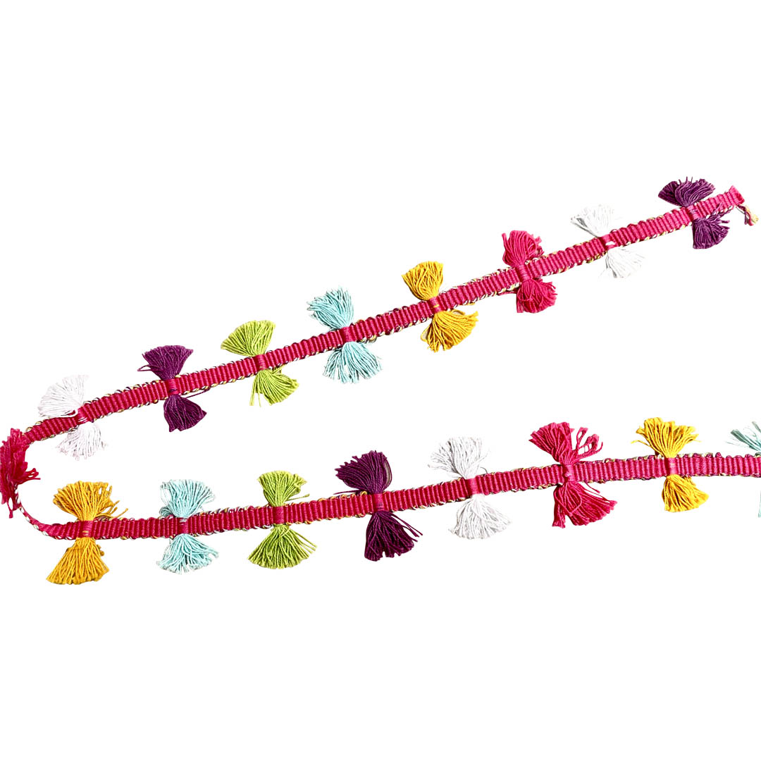 bow tassel fringe