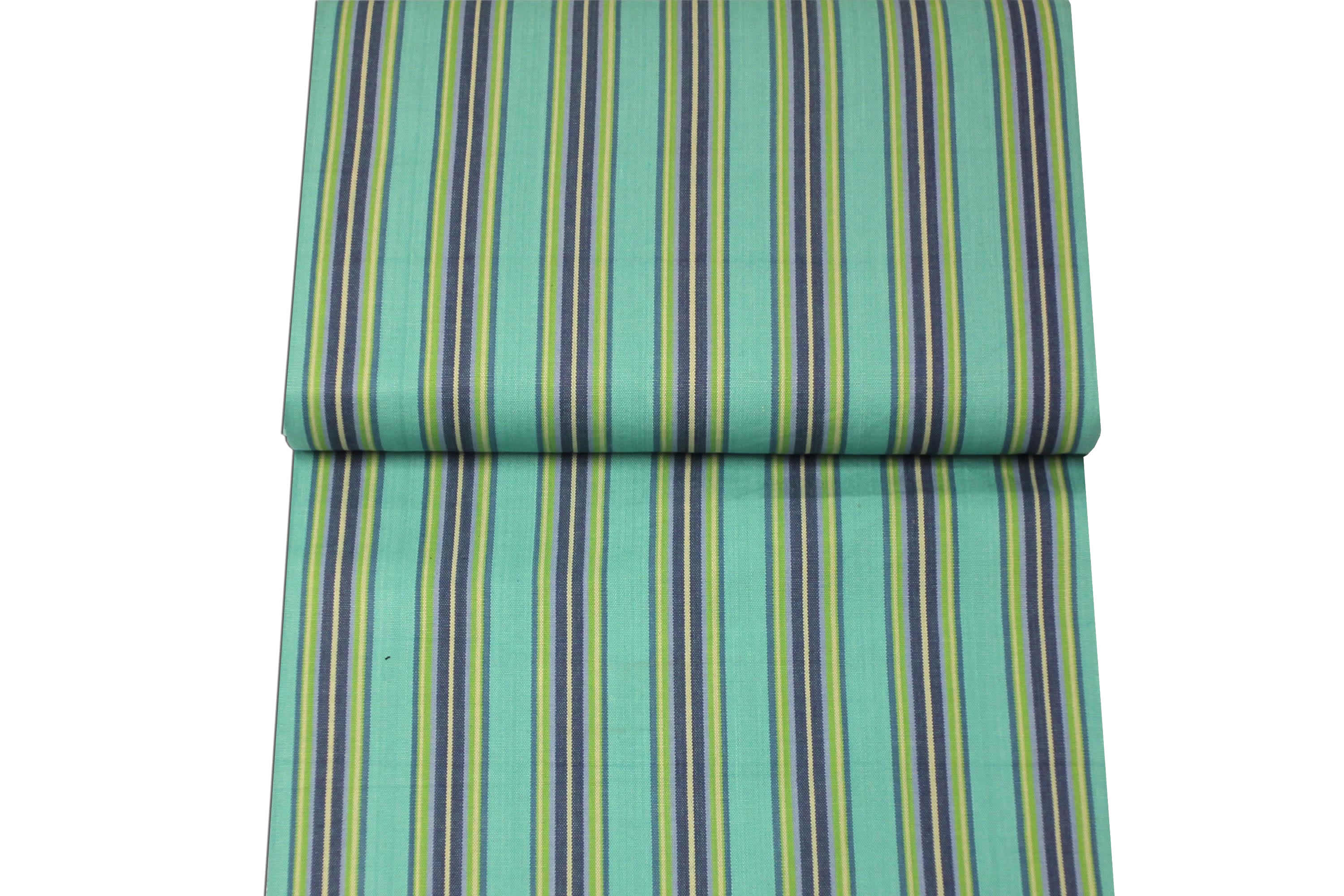 Turquoise Deckchair Canvas | Striped Deck Chair Fabrics Fencing Stripe