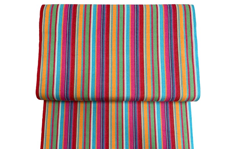 Pink Green Yellow Stripe Directors Chair Covers | Replacement Director Chair Covers