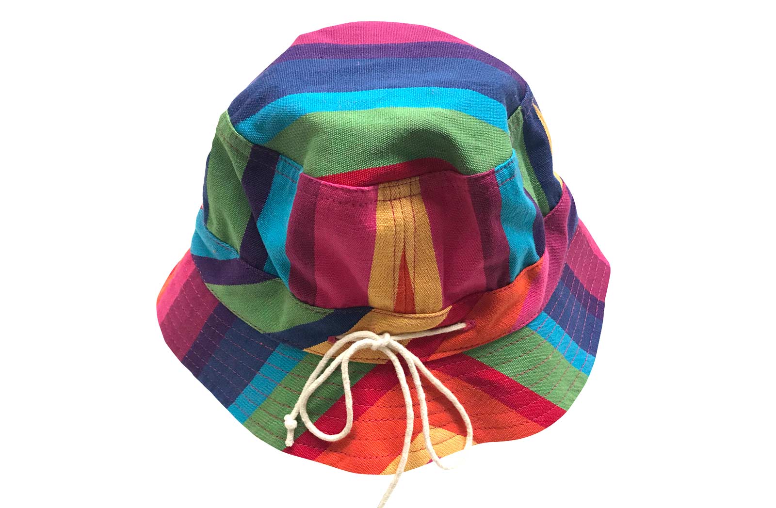 Multicolour Kids Striped Sun Hats | Bucket Hats for Kids
