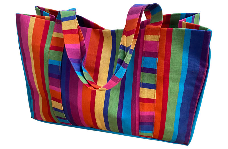 Extra Large Beach Bags multi colour pink green blue 