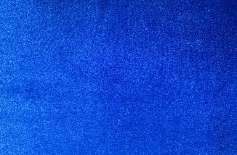blue- Cotton Velvet Fabric | The Stripes Company