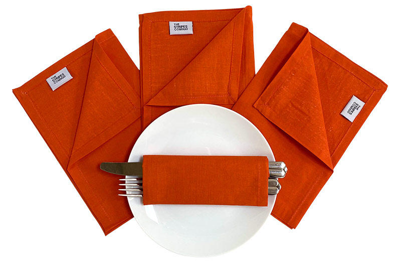 Orange Cotton Napkin