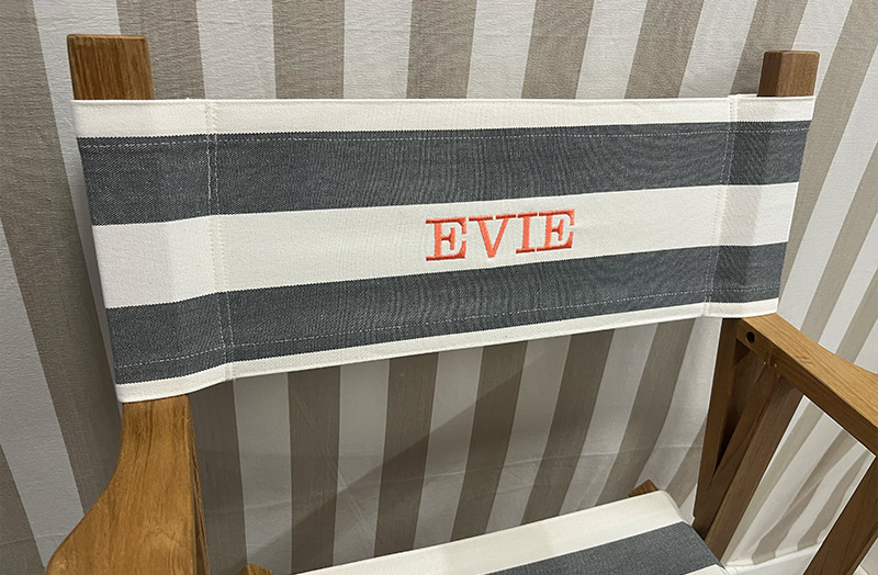 personalised directors chairs