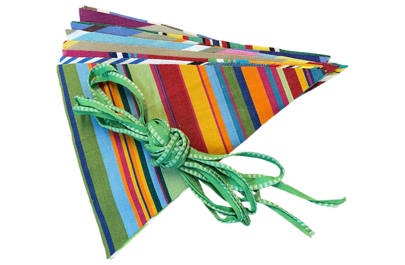 Make Your Own Multi Stripe Bunting Kit