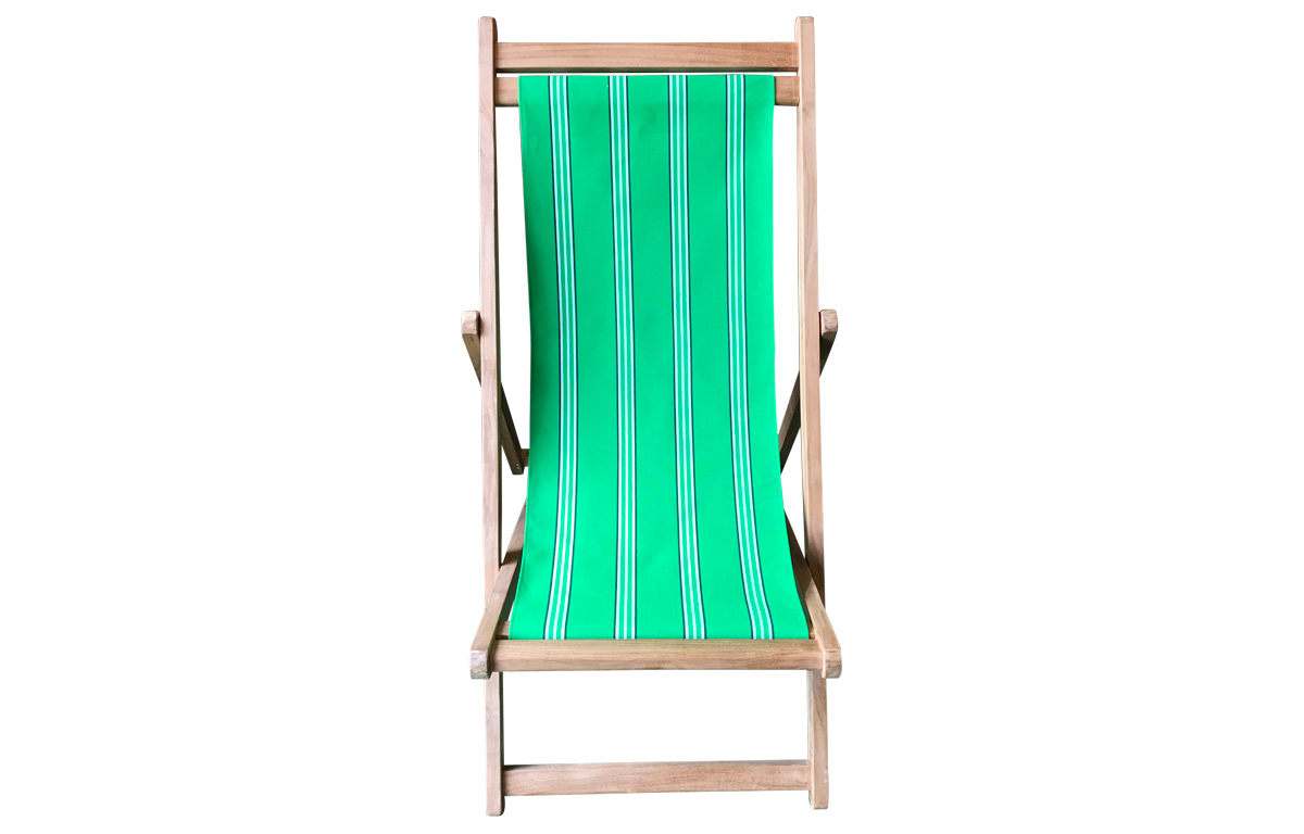 Bright Green Premium Deck Chairs