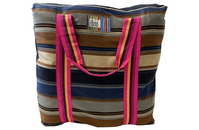 Grey, Dark Grey, Dark Brown Large Storage Bag for Bedding, Cushions, Textiles, Pillows