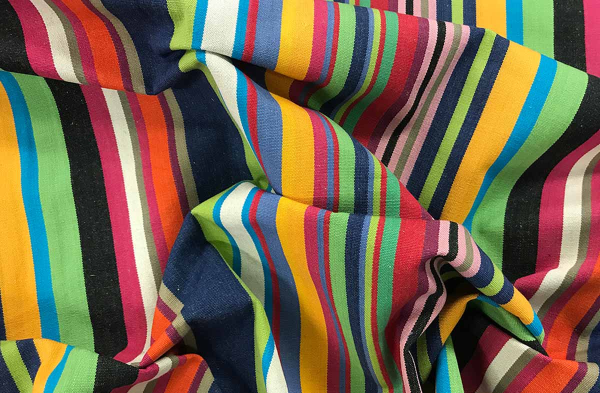 Multi Striped Fabric - Gliding Stripe