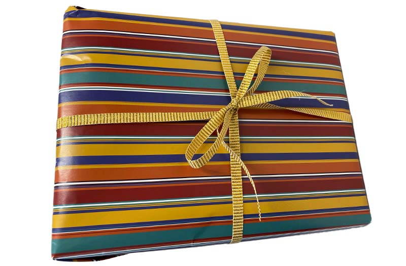  Striped Gift Wrapping Service