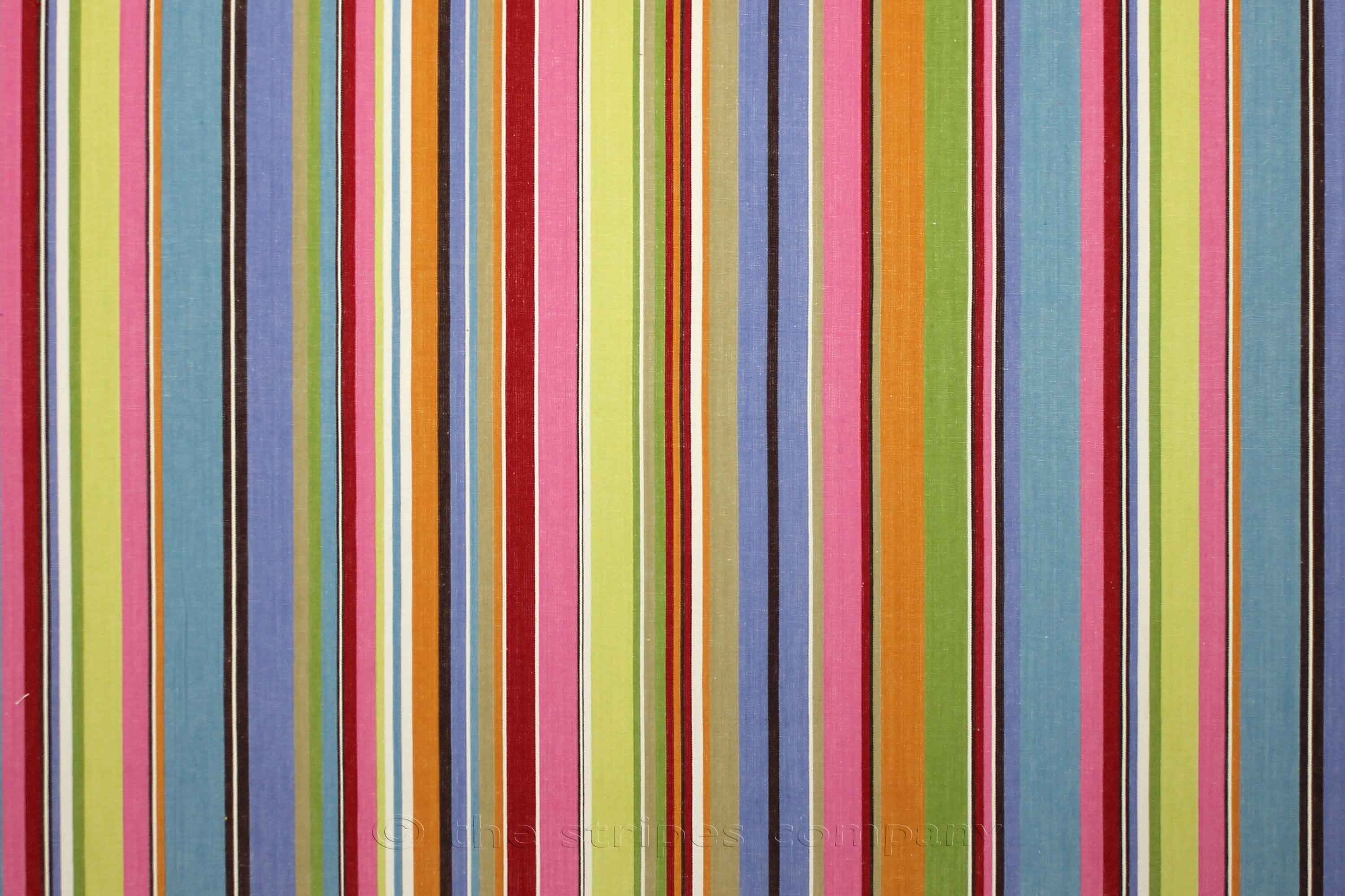 Blue Striped Oilcloth Fabrics | Wipeable Stripe Fabrics Baseball Stripes